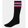 Barcode Berlin Chaussettes Gym Socks Noir-Rose fluo